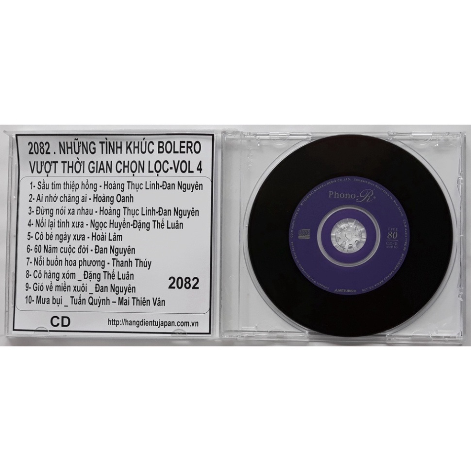 Bộ 8 CD Bolero Tình khúc vượt thời gian như hình