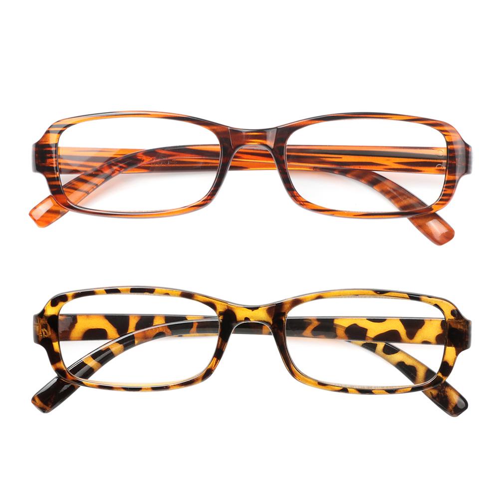 ESPO Kính Đọc Sách Gọng Họa Tiết Da Báo Thời Trang