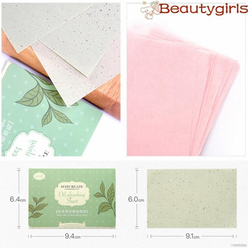 Bộ 100 tờ giấy thấm dầu cho da mặt | BigBuy360 - bigbuy360.vn