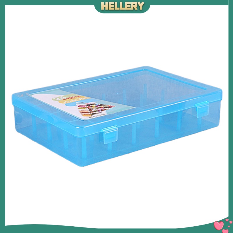 [HELLERY] Sewing Thread Storage Box Organiser Case Spools Organizer