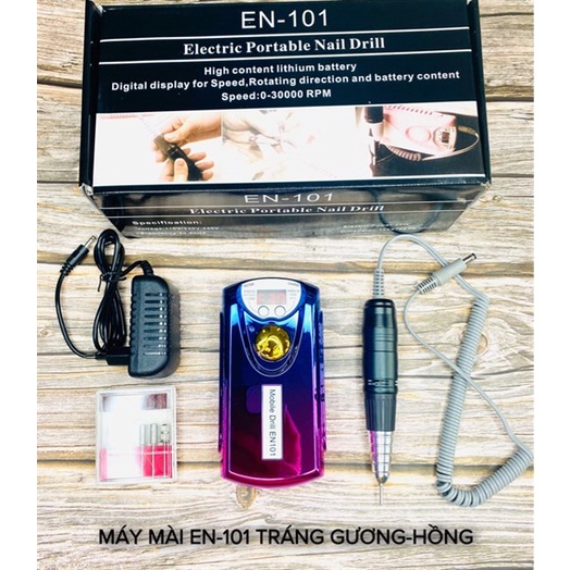 Máy Mài Móng Tích Điện EN 101 Tráng Gương  - Máy mài cầm tay chuyên dụng hot hit – Sushi