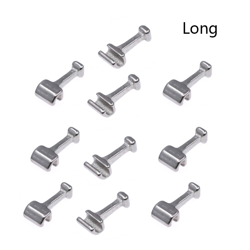 Set 10 Móc Cố Định Răng Bằng Thép Không Gỉ Cho Chỉnh Nha