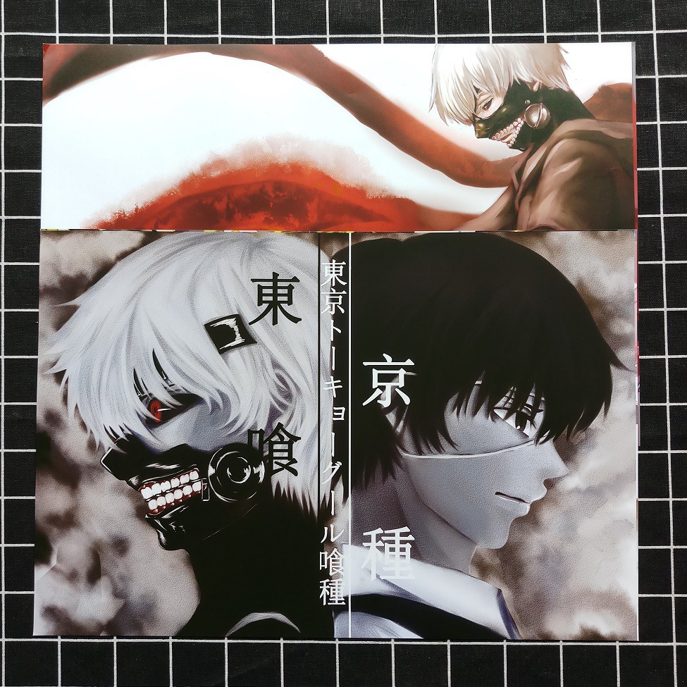 Poster Anime Tokyo Ghoul (8 Tờ)