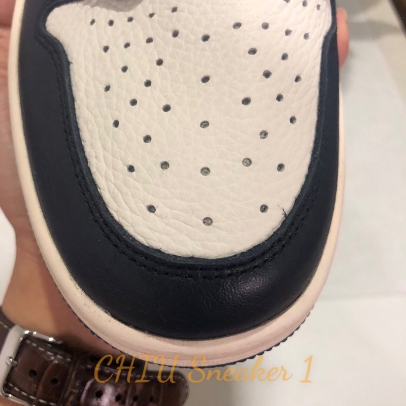 Giày thể thao Jordan 1 Retro High Obsidian UNC Phiên bản Siêu cấp Jordan cổ cao xanh