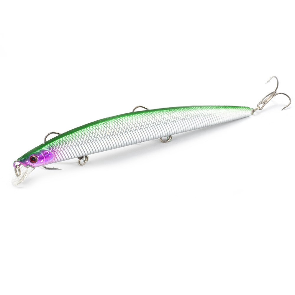 Mồi Câu Cá Giả Bằng Nhựa Cứng 18cm/26g 0.5-1.5M Kèm 4 Mồi Câu# Mồi Câu Cá Nhân Tạo Móc
