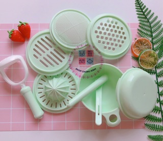 Bộ dụng cụ chế biến ăn dặm cho bé