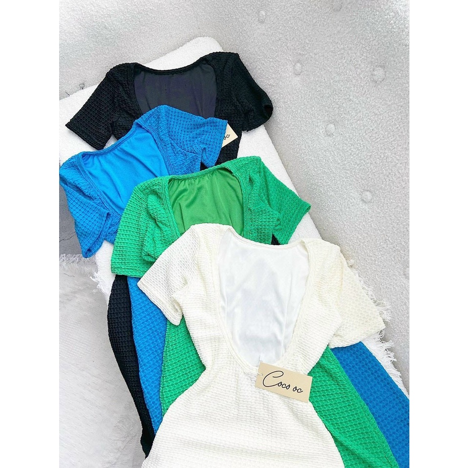 Đầm body xốp