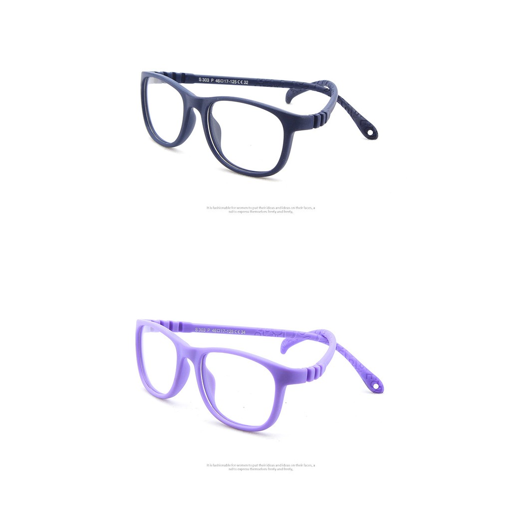 Mắt Kính Gọng Vuông Siêu Nhẹ An Toàn Cho Bé | BigBuy360 - bigbuy360.vn