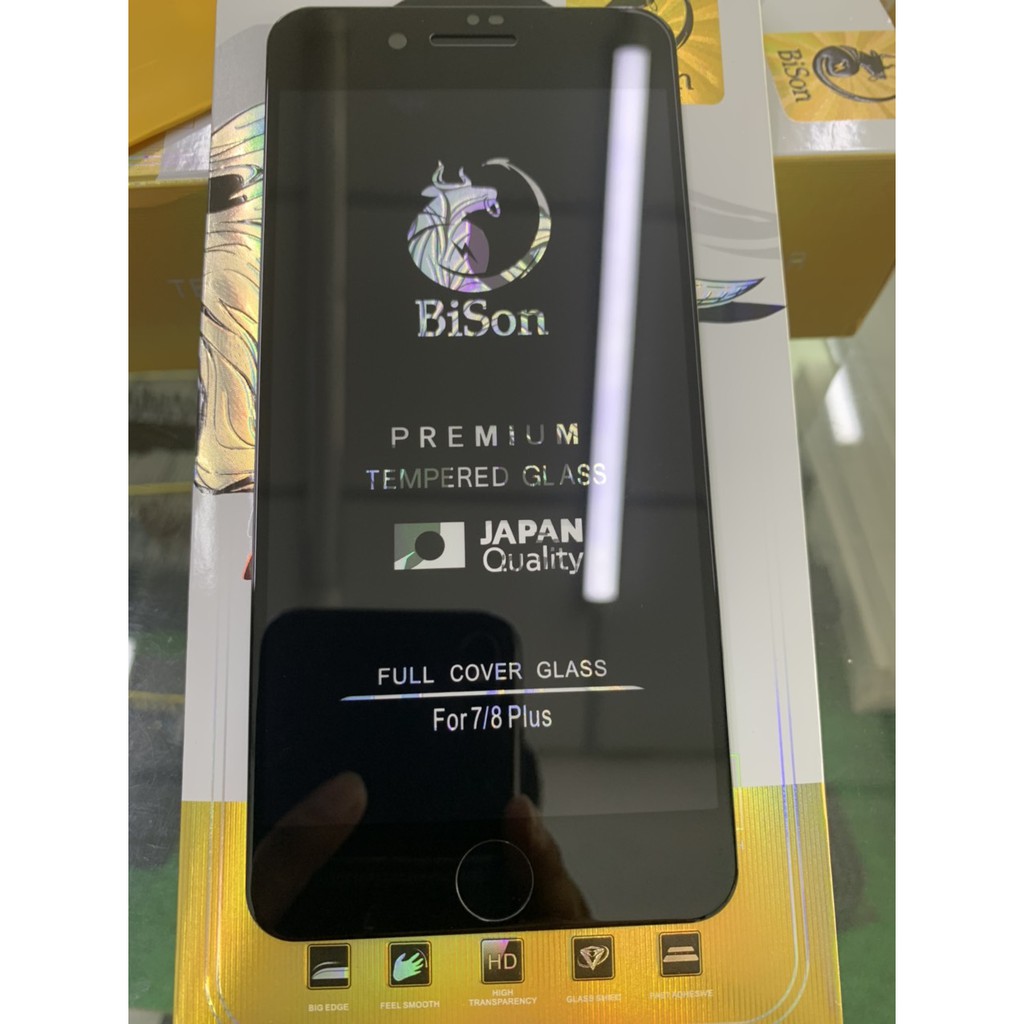 Cường lực Bison 7/7Plus/8/8Plus/X/Xr/Xs/XSM/11/11P/11PM/12/12mini/12P/12PM