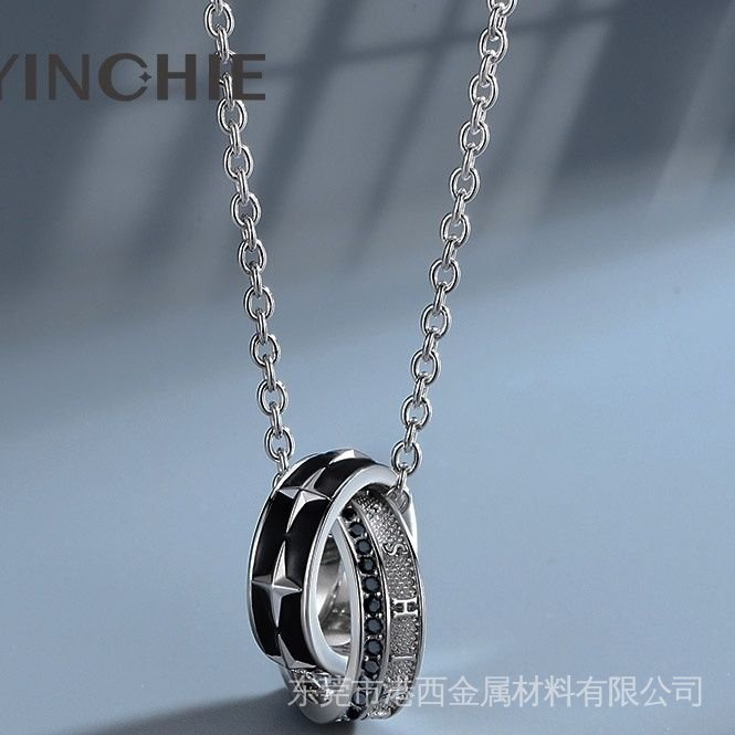 Mặt Dây Chuyền Bằng Bạc Sterling Cao Cấp Thời Trang Đường Phố Dành Cho Nam Giới 520