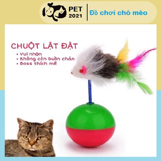 Chuột lật đật cho mèo- lật đật hình chuột