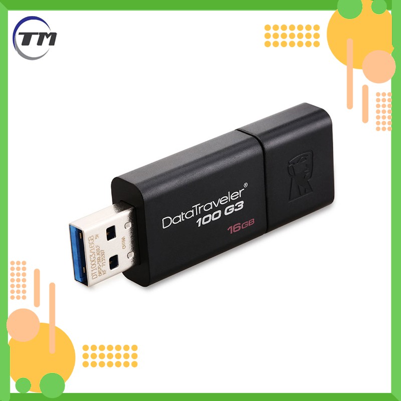 USB Kingston DT100G3 16GB 3.0 | BigBuy360 - bigbuy360.vn