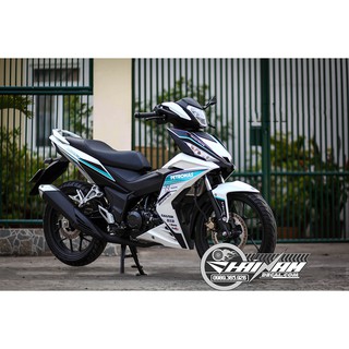 Tem Xe Winner 150 Trắng Xanh