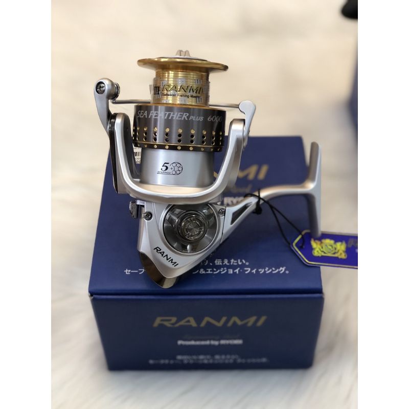 Máy Câu Cá Ryobi Ranmi Plus 6000 7000 8000- Máy Câu Cá Đến Từ Thương Hiệu Nổi Tiếng Nhật Bản Siêu Bền Và Chất Lượng .