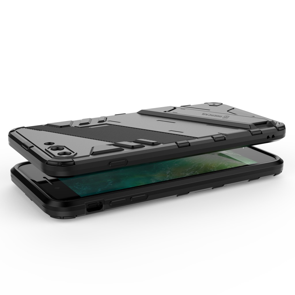 Ốp lưng Iphone 7 Plus / X / Xs / 12 Pro Max / 13 Pro Max / 14 Pro / 14 Pro Max Iron Man Ver 2 chống sốc giá đỡ xem phim