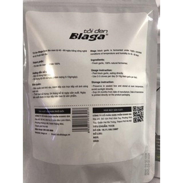 Combo 3 Túi Tỏi Đen BLAGA Túi 500g | BigBuy360 - bigbuy360.vn