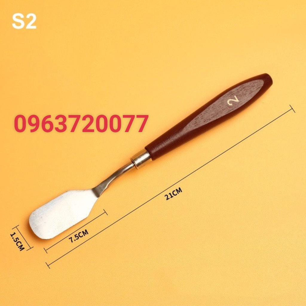 Bay pha màu acrylic, gouache, sơn dầu, bay trộn màu vẽ tranh nhiều size chuyên nghiệp