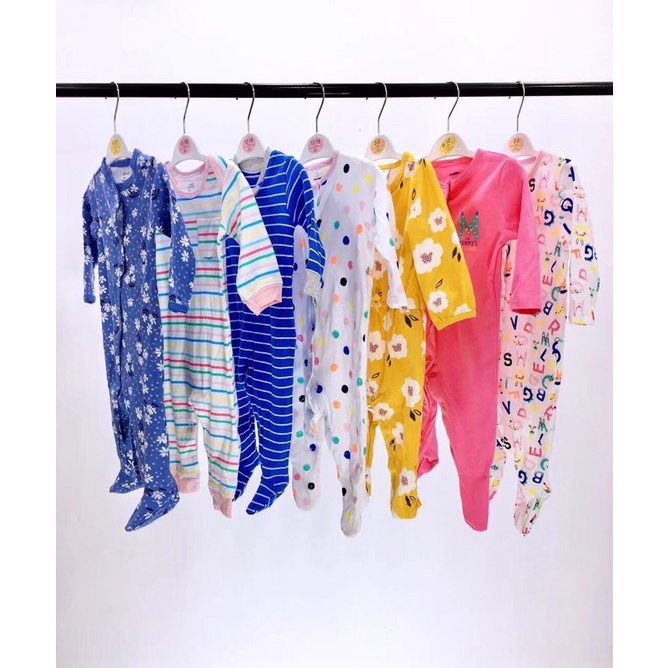 Bodysleep/ bodysuit xuất dư cho bé 3m,6m,9m