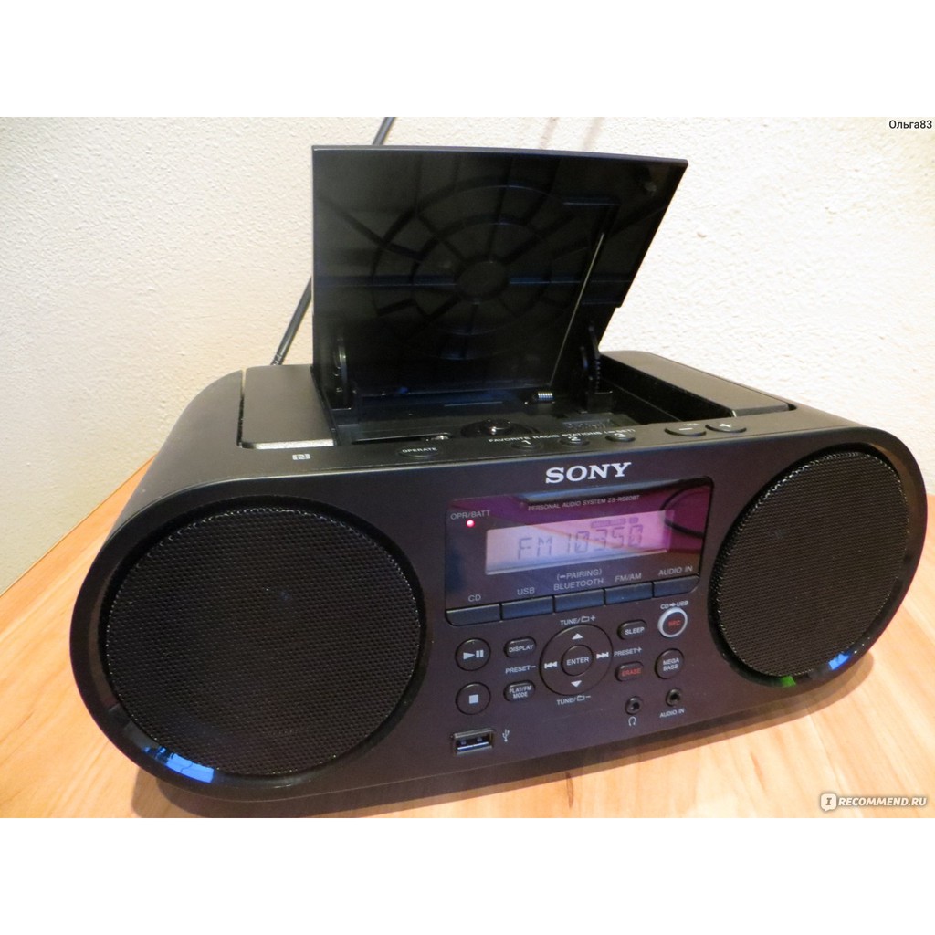 Máy Cassette CD Sony ZS-RS60BT chính hãng