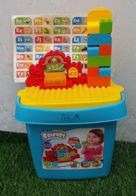 Bộ lắp ráp học tập kèm thùng đựng Enfa