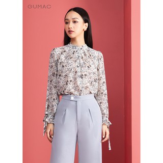 Áo nơ tay nhún cổ AA10211 GUMAC
