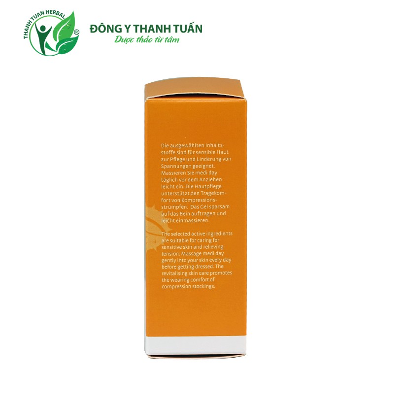 [MẪU MỚI]  Kem hỗ trợ điều trị suy giãn tĩnh mạch Medi Day Gel tuýp 50ml - Giúp thoa lên da trước khi mang vớ