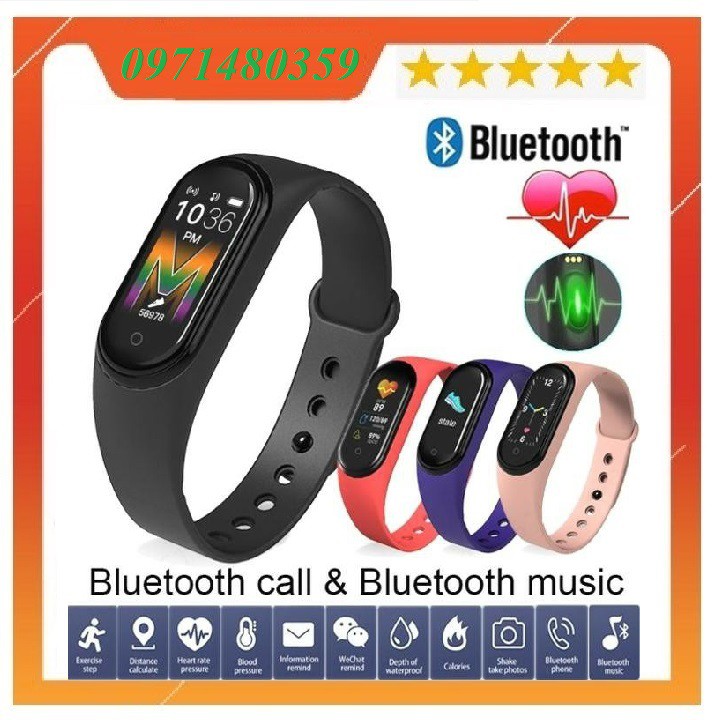 Đồng hồ thông minh thể thao M5 kết nối Bluetooth