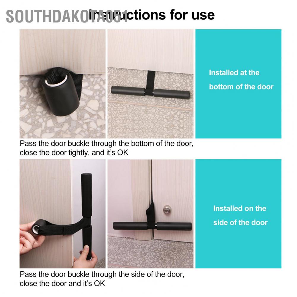 Southdakota051 Door Sit Up Bar Assistant Device Abdominal Core Workout Equipment for Men Women Arm Waist Abdomen Belly Exercise