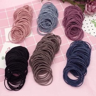PKT1412024 - Combo 100 dây buộc tóc trơn 23k