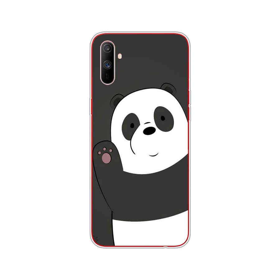 Ốp silicon Mềm In Hình Gấu We Bare Bears Cho Oppo Realme C3 / A1K / A37 / Neo 9 / F1 / A35 / F9 Pro