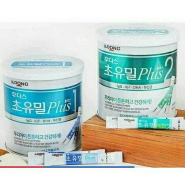 Sữa non Idong số 1,2 100g,men
