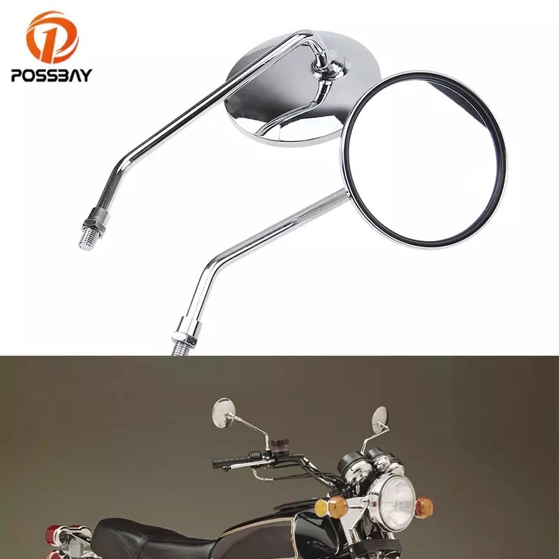 Bộ gương chiếu hậu tròn inox hàng đẹp xịn