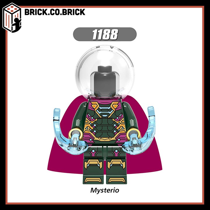 Super Hero Đồ Chơi Marvels Spider Man Peter Parker Nick Fury Hydro Man Happy Hogan MJ Mysterio X0249