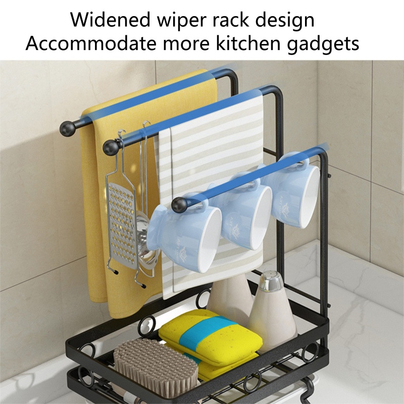 Giá Đỡ Đựng Mút Rửa Chén / Xà Phòng / Đồ Dùng Nhà Bếp / Phòng Tắm Tiện Dụng