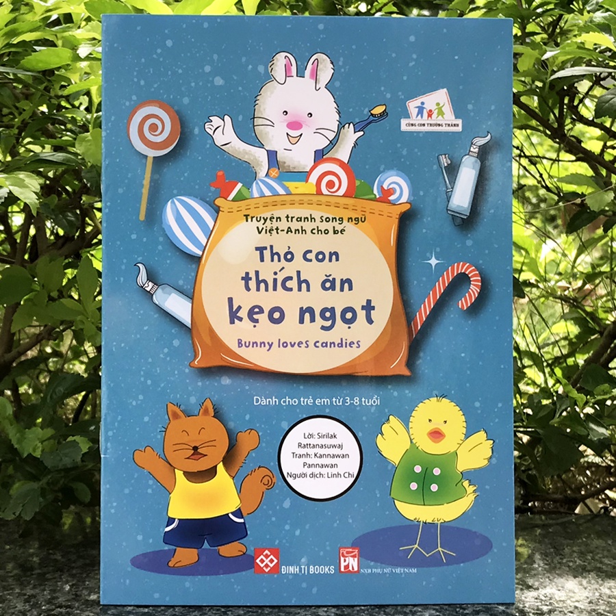 Sách - Truyện Tranh Song Ngữ Việt - Anh Cho Bé (Bộ 12 quyển)