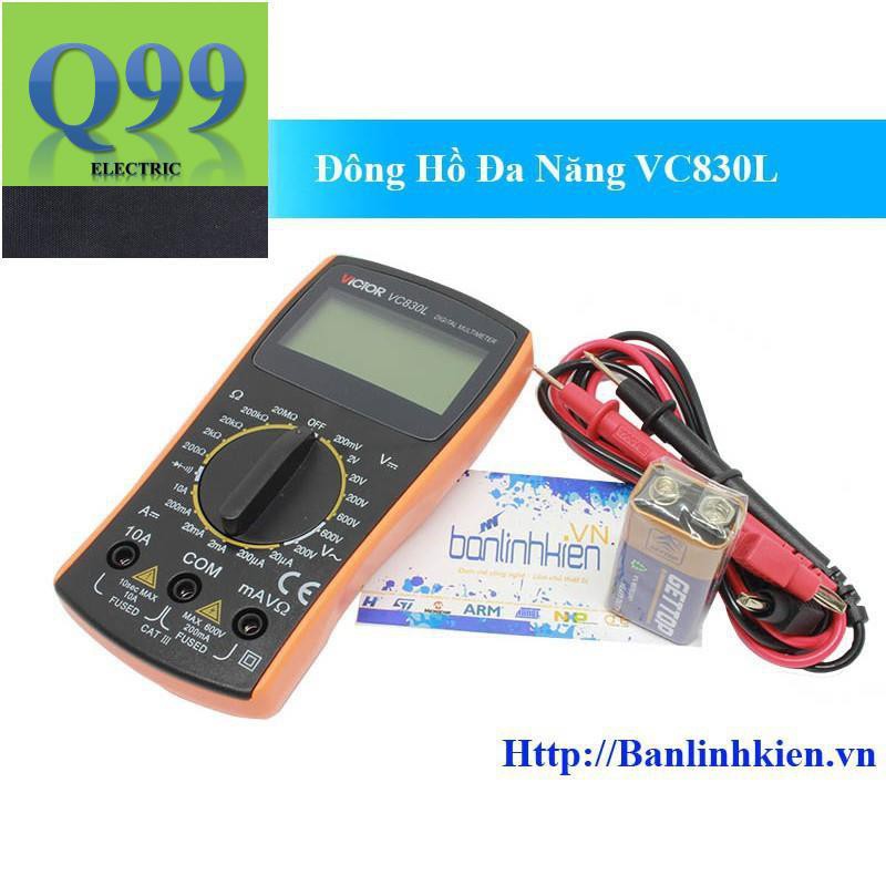 [Siêu rẻ] Đông Hồ Đa Năng VC830L chính hãng Victor