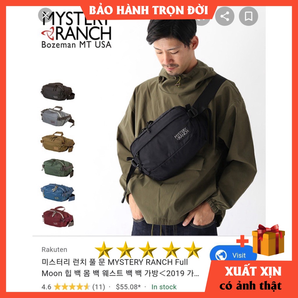 Túi đeo chéo nam nữ Mystery Ranch thời trang siêu nhẹ chống nước BẢO HÀNH TRỌN ĐỜI