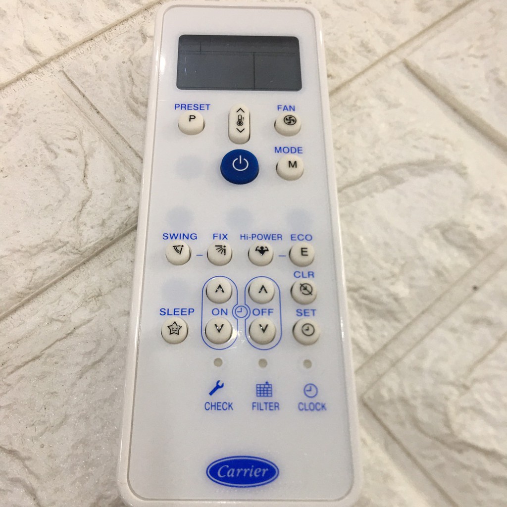 điều khiển điều hòa carrier