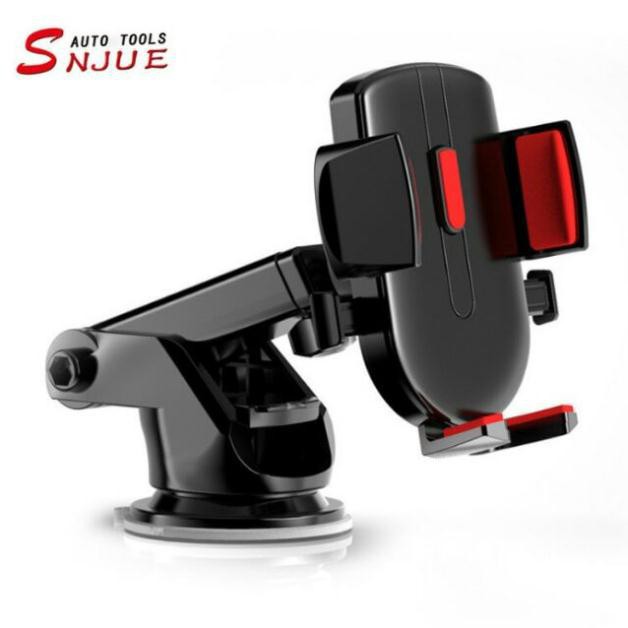 Kẹp điện thoại điện thoại trên ô tô - Góc xoay 360 độ, dùng được cho ô tô và bàn làm việc | BigBuy360 - bigbuy360.vn