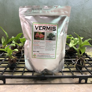 [1kg] phân trùn quế cao cấp vermis