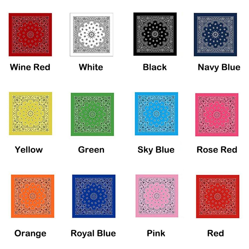 SHOUKEY Khăn Trùm Đầu Che Phủ Cổ / Mặt Họa Tiết Paisley