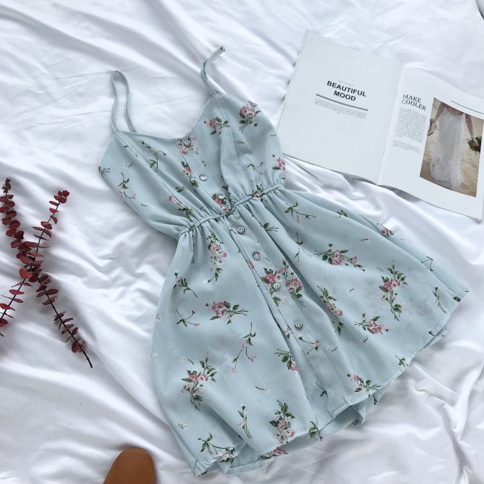 JUMPSUIT HOA ULZZANG