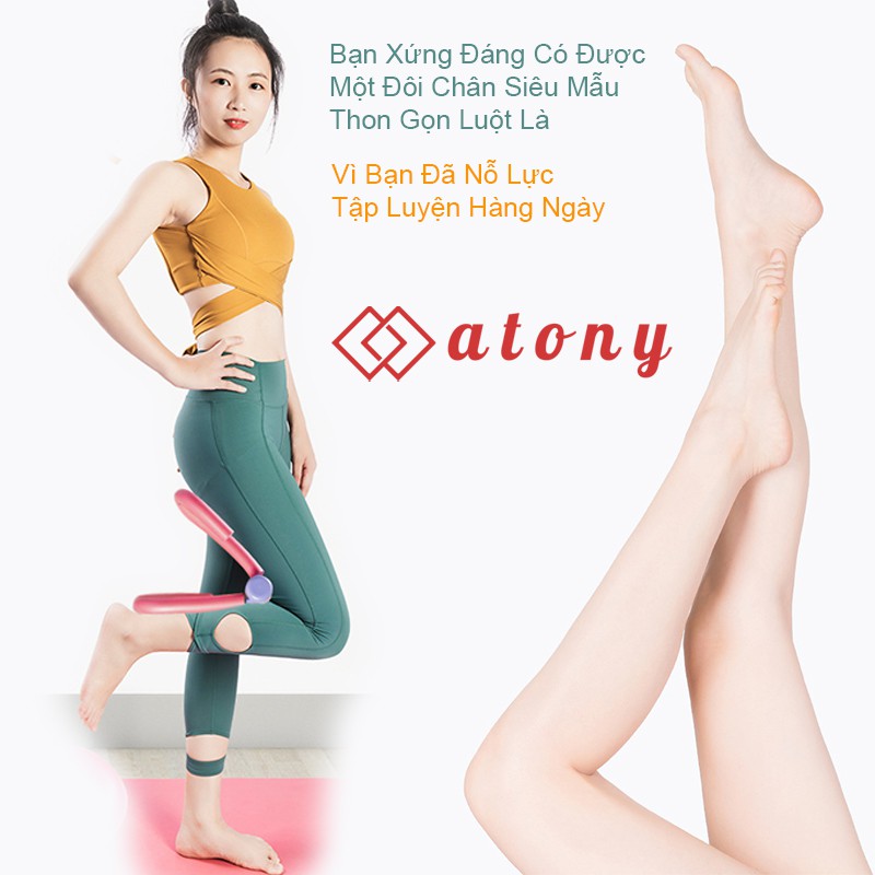 Phụ Kiện Tập Thể Hình Full Body - Hỗ Trợ Tập Yoga, Gym, Tập Đùi, Tập Bắp Tay, Ngực, Lưng, Hông, Chân (Màu Tím)