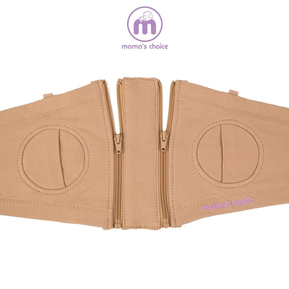 Áo hút sữa rảnh tay có dây Mama's Choice, giúp mẹ vắt sữa dễ dàng, chất liệu thoáng khí, freesize, giữ phễu chắc chắn