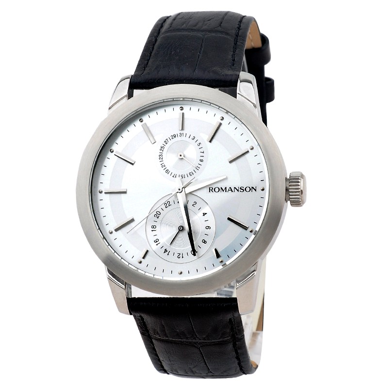 Đồng hồ nam chính hãng Hàn Quốc Romanson TL2647BMWWH, máy Thụy Sĩ, miễn phí thay pin - Galle Watch