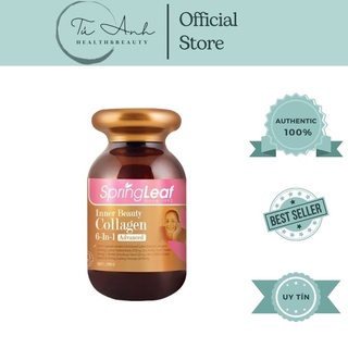 Viên uống Spring Leaf Inner Beauty Collagen 6-in-1 Advanced hỗ trợ làm đẹp 90 viên