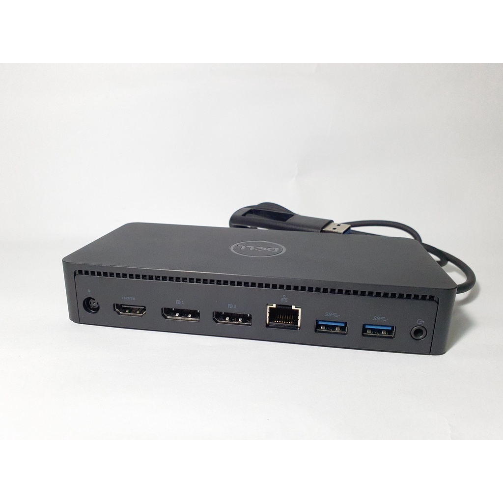 Dock Dell D6000 - Dock Displaylink D600 mở rộng 3 màn 4k 60hz cho các dòng Laptop chạy Windows, Chrome OS, Ubuntu