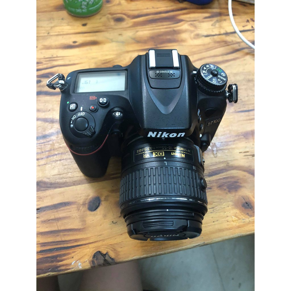 Máy Ảnh Nikon D7100 + kit AF-S18-55 VR II