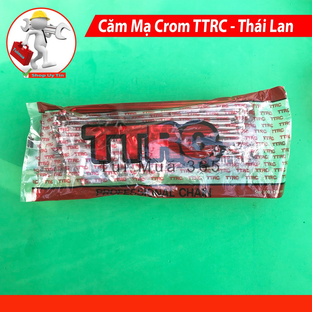 Bộ Căm Trước Sau Mạ Crom TTRC Thắng Đùm Dream, Wave Thắng Đĩa Wave RS, Sirius, Exciter 135cc ( Thái Lan )