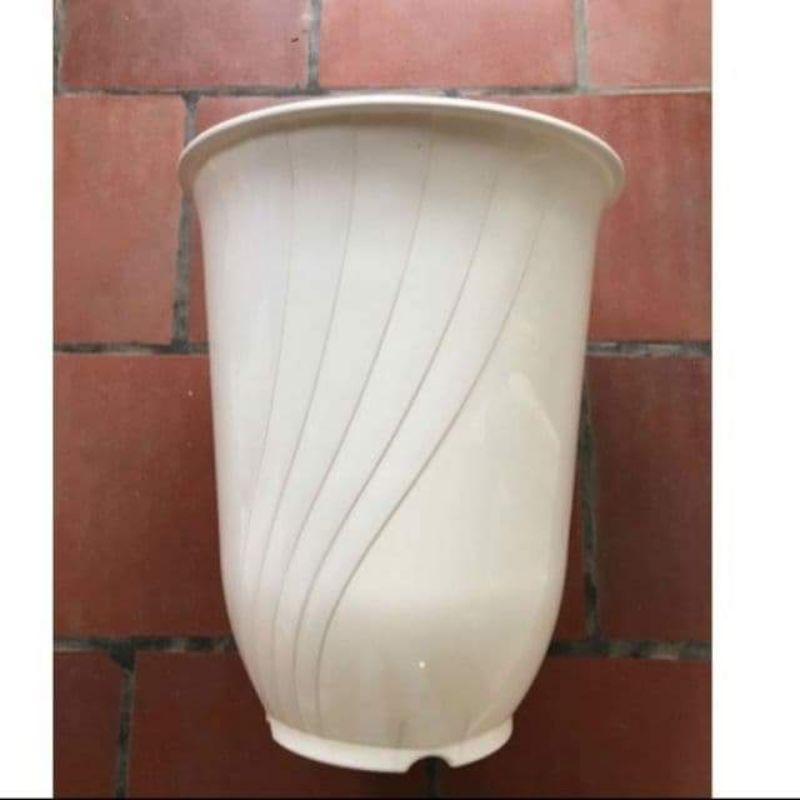 (ib nếu ship cao) (50x60cm)Chậu nhựa tròn bầu dáng cao loại 1 xịn dày size 3_Chậu bom to đại trồng cây cảnh,cây ăn quả